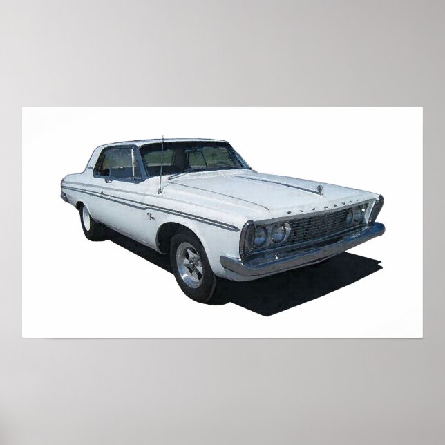 1963 Plymouth Coupe poster (Framsidan)