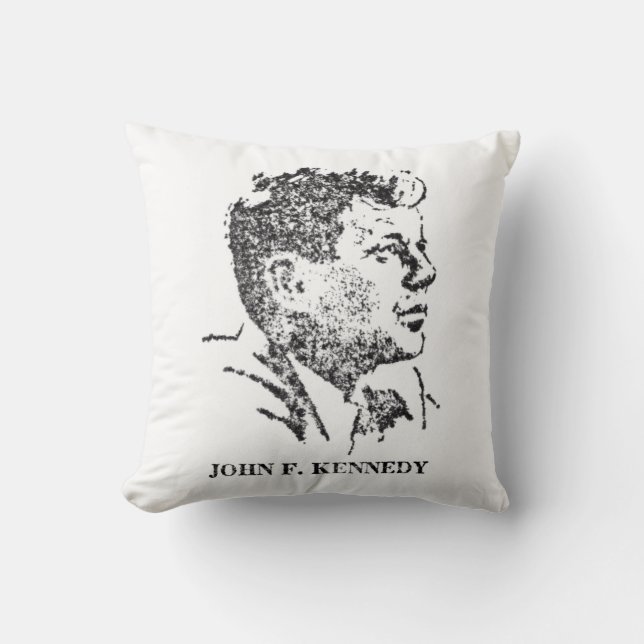1963 profilerar av John F. Kennedy Kudde (Framsida)