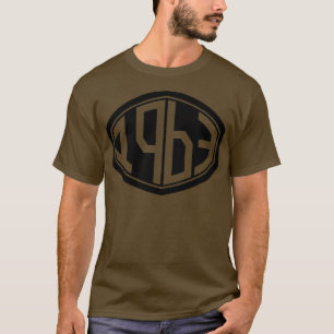 1963 Retro Hipster Birthday T Shirt