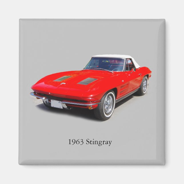 1963 Stingray-magnet Magnet (Framsidan)