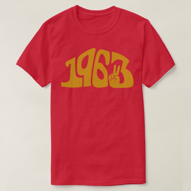 1963 T SHIRT (Design framsida)