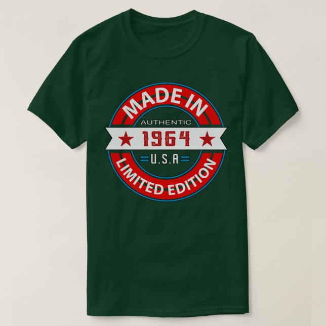 1964 59 år t shirt (Design framsida)
