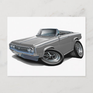 1964-65 Cutlass Grått-konvertibel Vykort