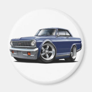 1964-65 Nova Dk Blue Car Magnet