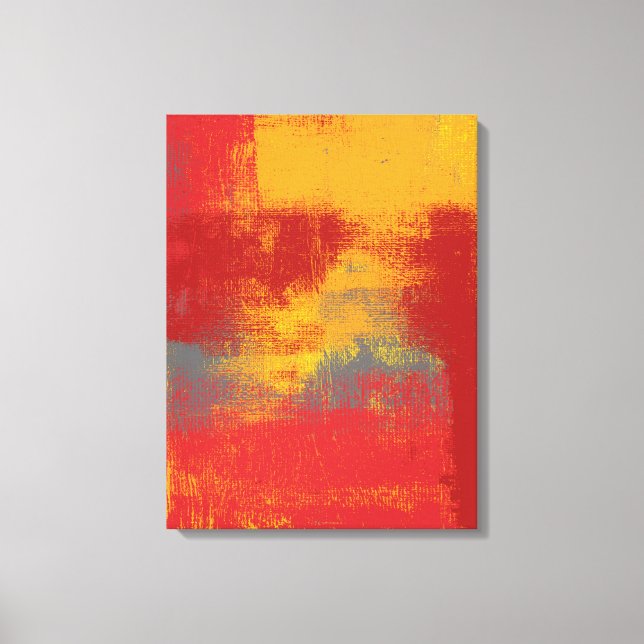 1964 Abstrakt Canvastryck (Framsida)