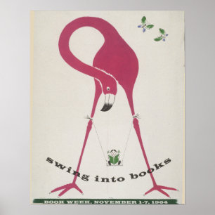 1964 Barns Bok-vecka Poster
