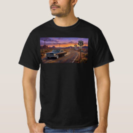 1964 Cadillac på Route 66 T Shirt