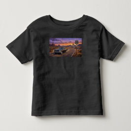 1964 Cadillac på Route 66 T Shirt