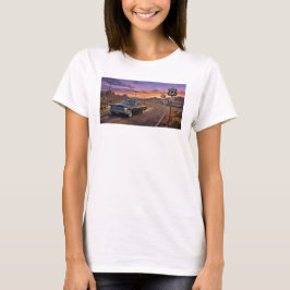 1964 Cadillac på Route 66 T Shirt