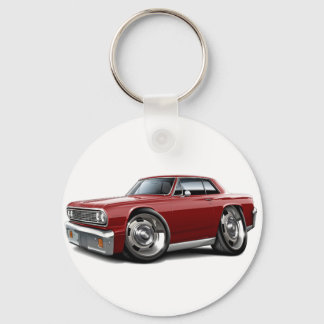 1964 Chevelle Maroon Car Nyckelring