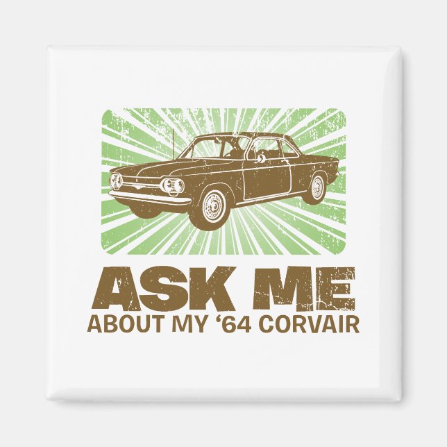 1964 Chevrolet Corvair Magnet (Framsidan)