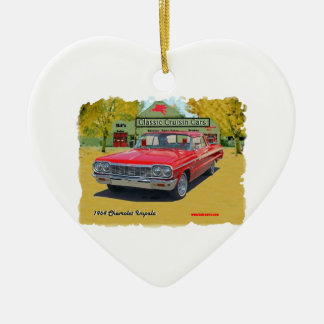 1964_Chevrolet_Impala Julgransprydnad Keramik
