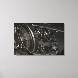 1964 Chrysler New Yorker Dashboard-Kanvastryck Canvastryck