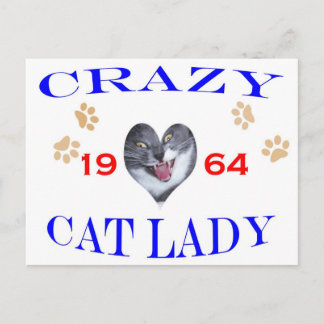 1964 Crazy Cat Dam Vykort