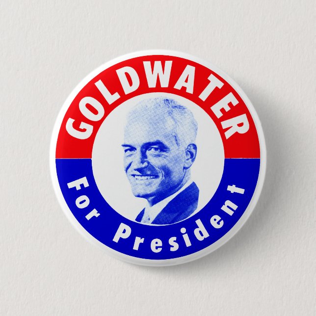 1964 Goldwater för president Knapp (Framsida)