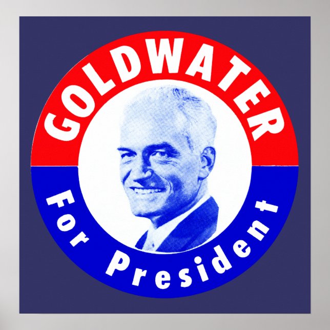 1964 Goldwater för president Poster (Framsidan)