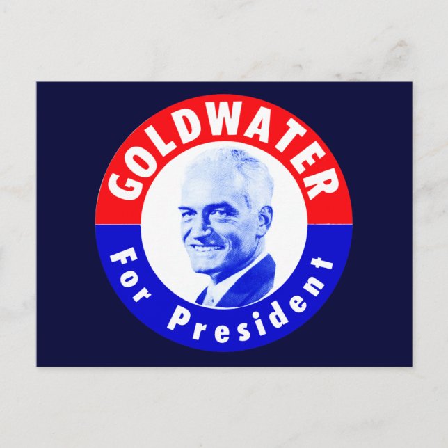 1964 Goldwater för president Vykort (Framsida)