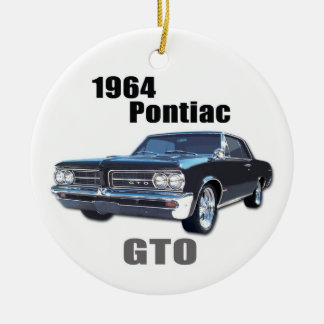 1964 GTO- beklär Julgransprydnad Keramik