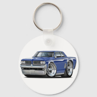 1964 GTO DK Blue Car Nyckelring