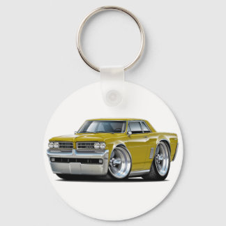 1964 GTO Guld bil Nyckelring