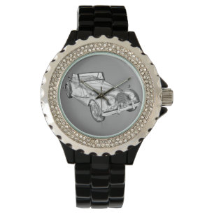 1964 Morgan Plus 4 Idrottsbildsillustration Armbandsur