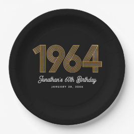 1964 Svartfaux Guld 60:e födelsedag