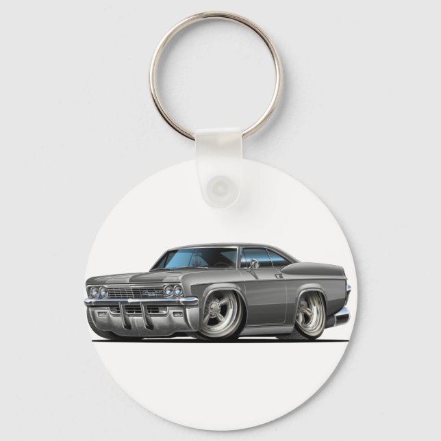 1965-66 Impala Grått Car Nyckelring (Framsida)