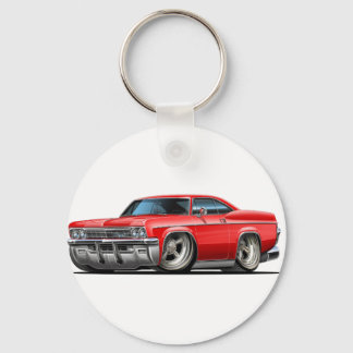 1965-66 Impala Red Car Nyckelring