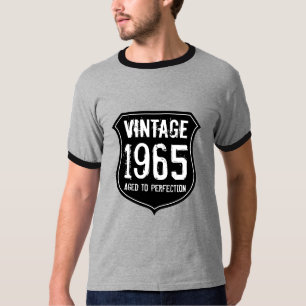 1965 åldrades till födelsedagen för skjorta   f t shirt