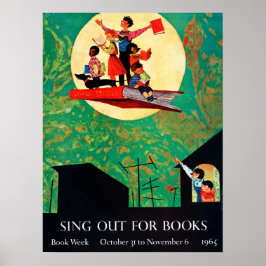 1965 Barns Bok-vecka Poster