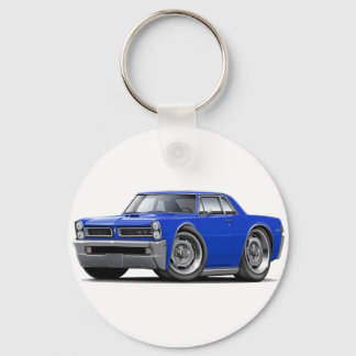 1965 GTO Blue Car Nyckelring