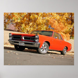 1965 Pontiac GTO Poster