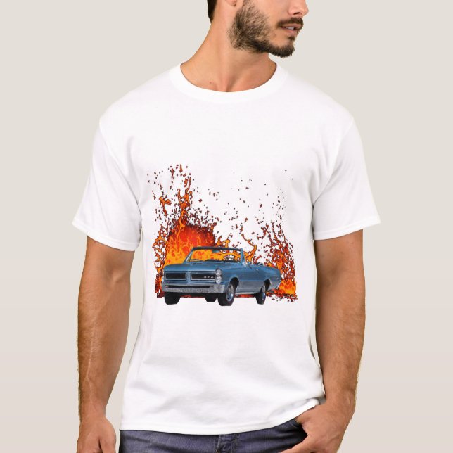 1965 Pontiac GTO T Shirt (Framsida)