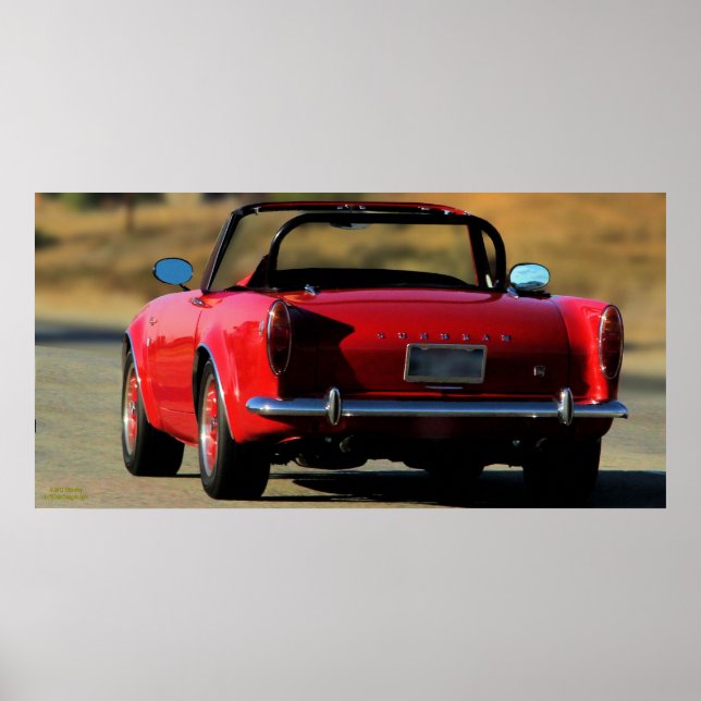 1965 SUNBEAM TIGER 289 POSTER (Framsidan)