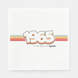 1965 The birth of legends Pappersservett