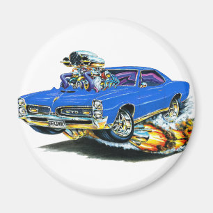 1966-67 GTO-blåttbil Magnet