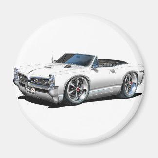 1966/67 GTO vit konvertibel Magnet