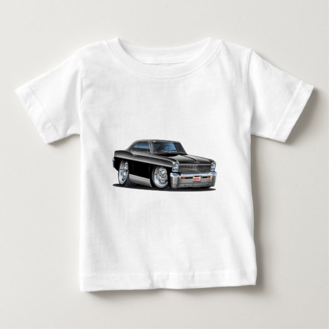 1966-67 Nova Black Car Tee (Framsida)
