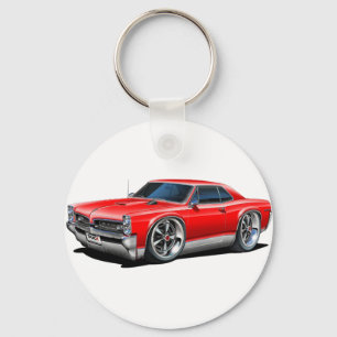 1966/67 röda bil för GTO Nyckelring
