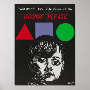 1966 Barns Bok-vecka Poster
