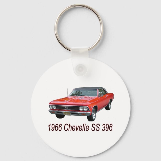 1966 Chevelle Keychain Nyckelring (Framsida)