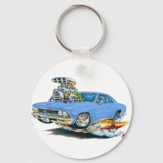1966 Chevelle Light Blue Car Nyckelring