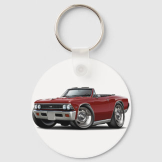 1966 Chevelle Maroon-konvertibel Nyckelring