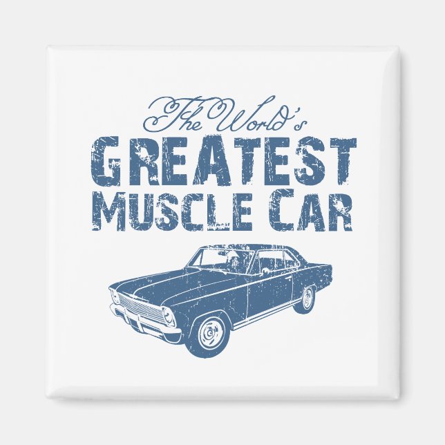 1966 Chevrolet Nova SS Magnet (Framsidan)