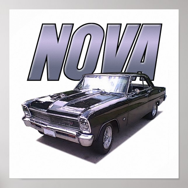 1966 Chevy Nova Poster (Framsidan)