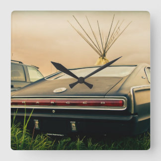 1966 Dodge Charger Fyrkantig Klocka