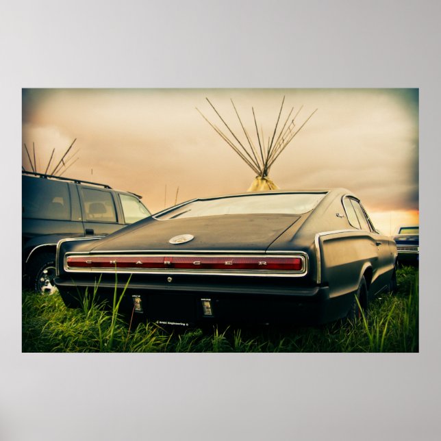 1966 Dodge Charger Poster (Framsidan)