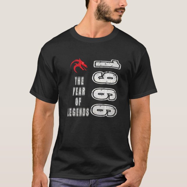 1966 Födelseår 1966: Legendfödelseår T Shirt (Framsida)