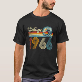 1966 Klassisk 60-årig vintage född 1966 Bday T Shirt
