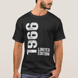 1966 Lönsam 60-årig kvinnlig Retro Manar-gåva T Shirt